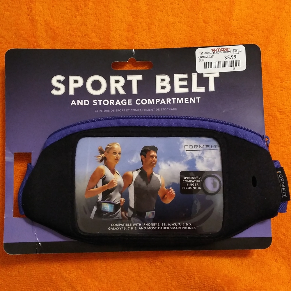 SPORT BELT and STORAGE COMPARTMENT